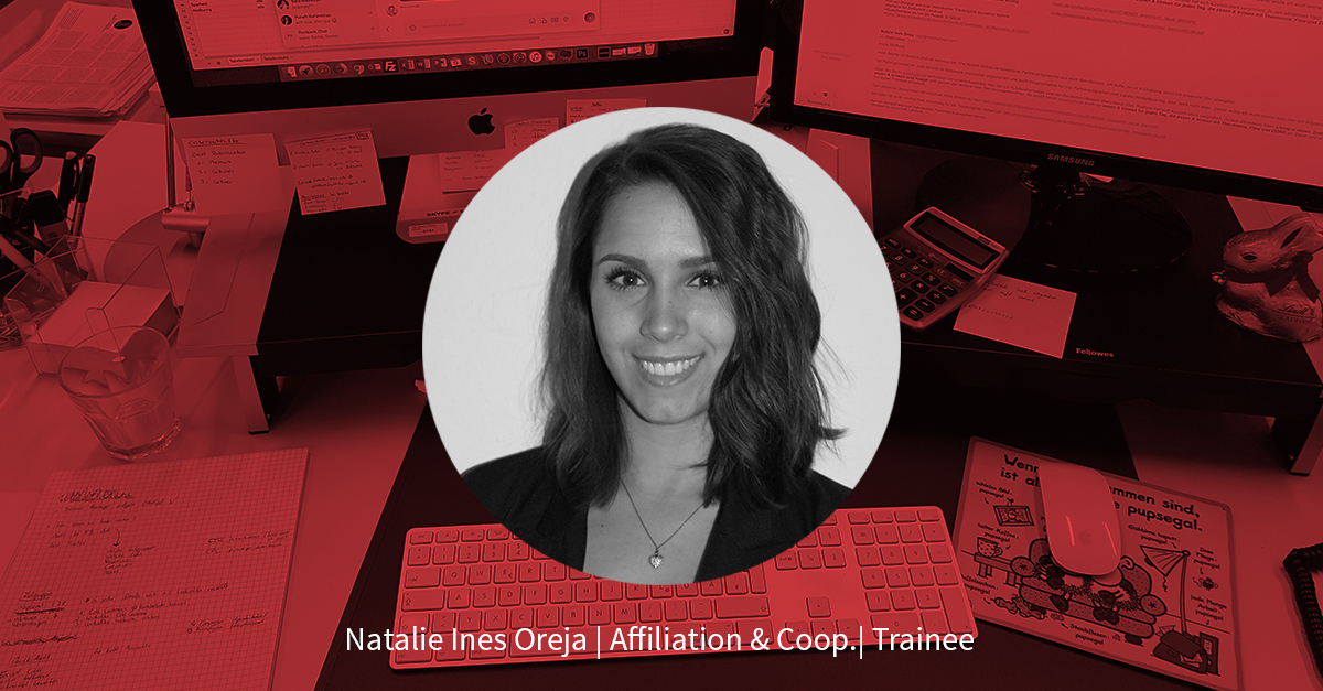 Natalie Ines Oreja – Trainee Affiliation & Coop.
