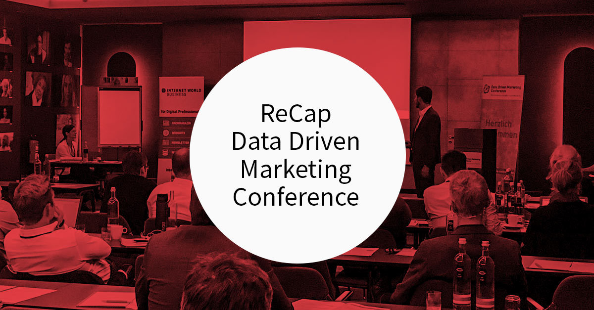 ReCap Data Driven Marketing Conference