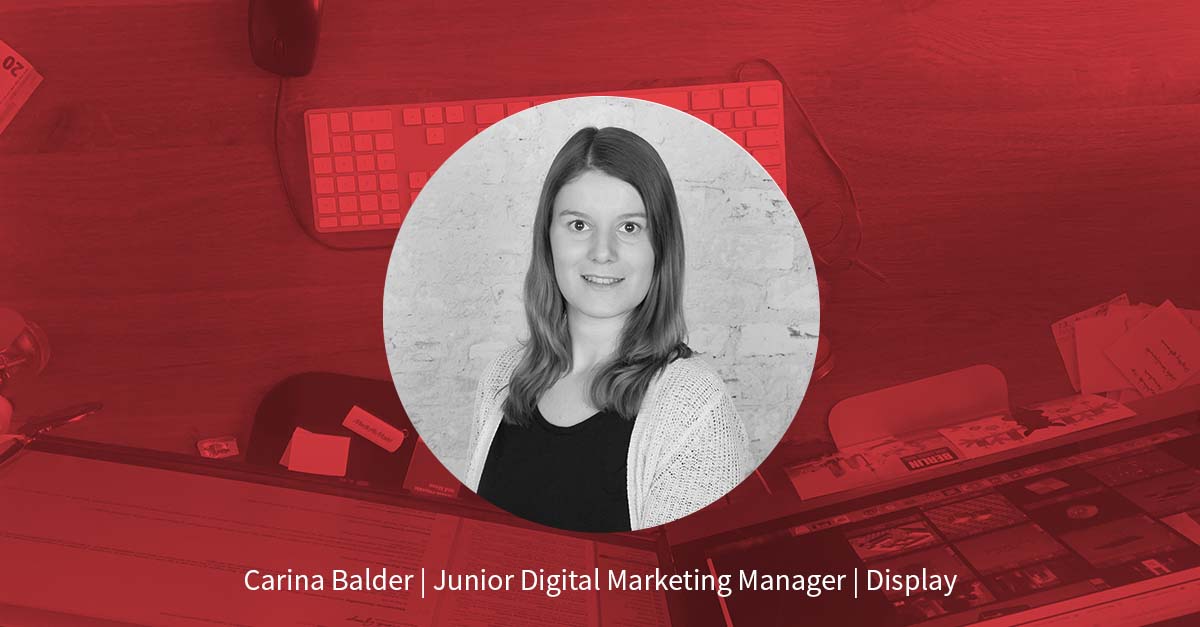 Carina Balder – Junior Digital Marketing Manager Display